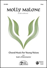 Molly Malone Two-Part choral sheet music cover